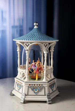 Ballerina Gazebo Musical Box