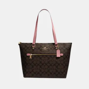 COACH GALLERY TOTE IN SIGNATURE CANVAS