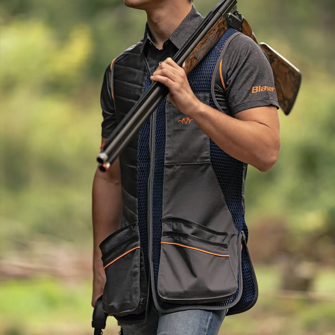 Competition Vest Left - Anthracite by Blaser