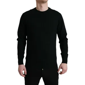 Dolce & Gabbana Stunning Black Wool Sweater