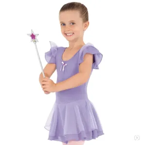 Eurotard Girls Ruffle Sleeve Dance Dress