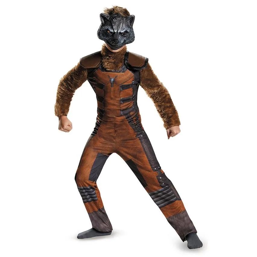 Guardians of The Galaxy Rocket Raccoon Boys Deluxe Costume