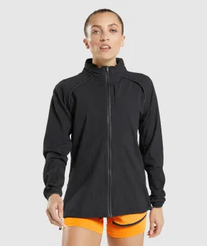 Gymshark Speed Windbreaker - Black