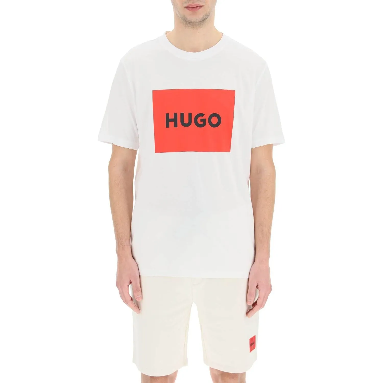 Hugo dulive t-shirt with logo box