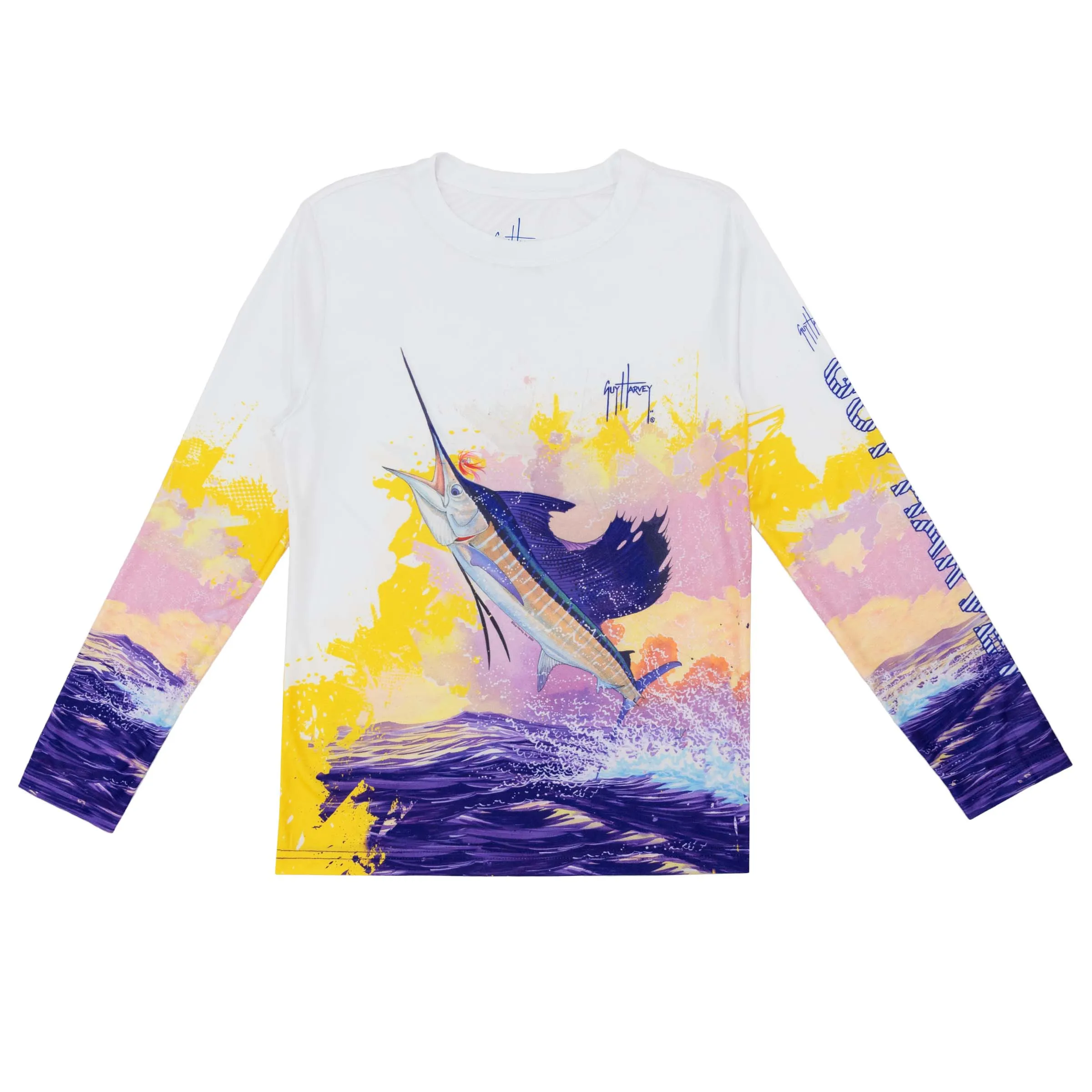 Kids Artistic Sail Performance Sun Protection Shirt UPF 30