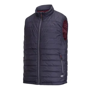 Kingston Rip Stop Gilet - Navy/Merlot by Hoggs of Fife