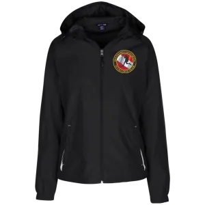 Ladies Jersey-Lined Hooded Windbreaker