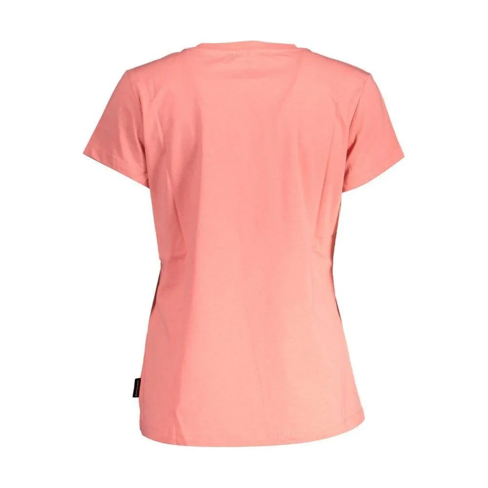 North Sails Pink Cotton Women T-Shirt