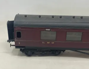 O Gauge LMS Maroon Stanier `3rd Coach