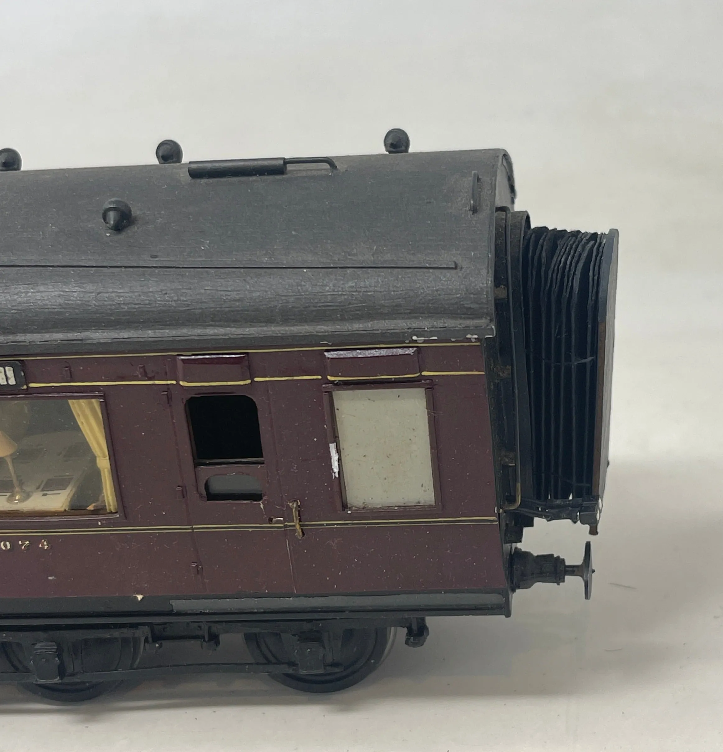 O Gauge LMS Maroon Stanier Dining Coach