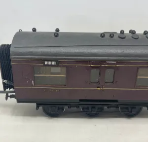 O Gauge LMS Maroon Stanier Dining Coach