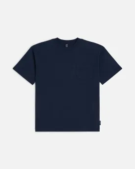Patta Basic Washed Pocket T-Shirt (Black Iris)