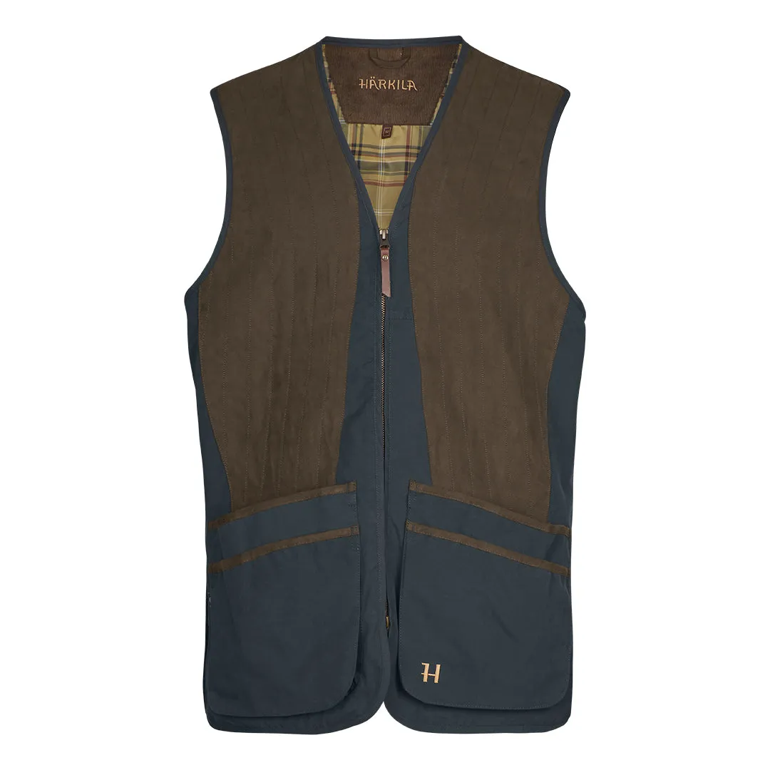 Rannoch HSP Shooting Waistcoat - Dark Navy by Harkila