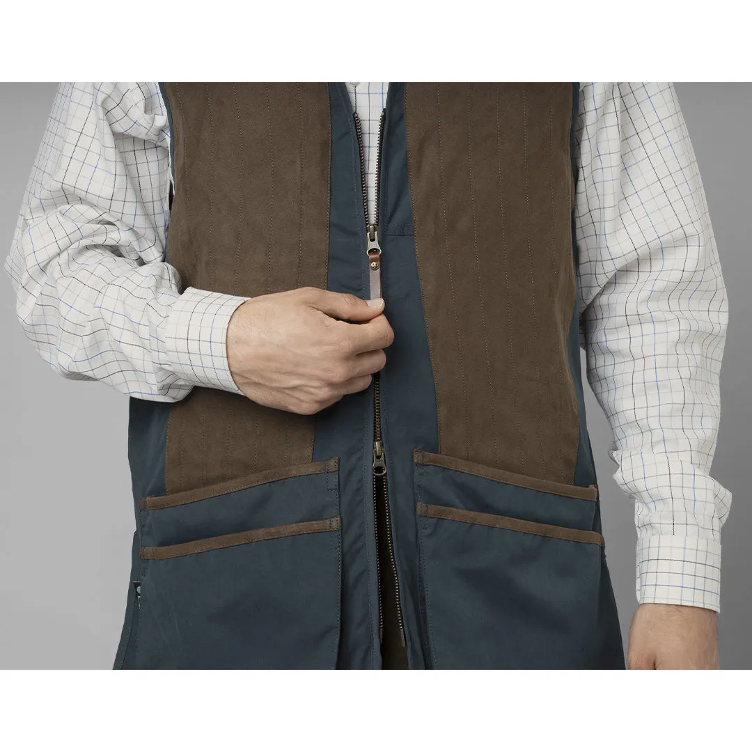 Rannoch HSP Shooting Waistcoat - Dark Navy by Harkila