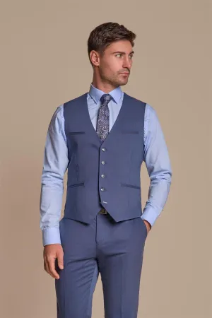 Specter Teal Waistcoat