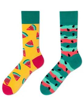 Summer Watermelon Delight Socks