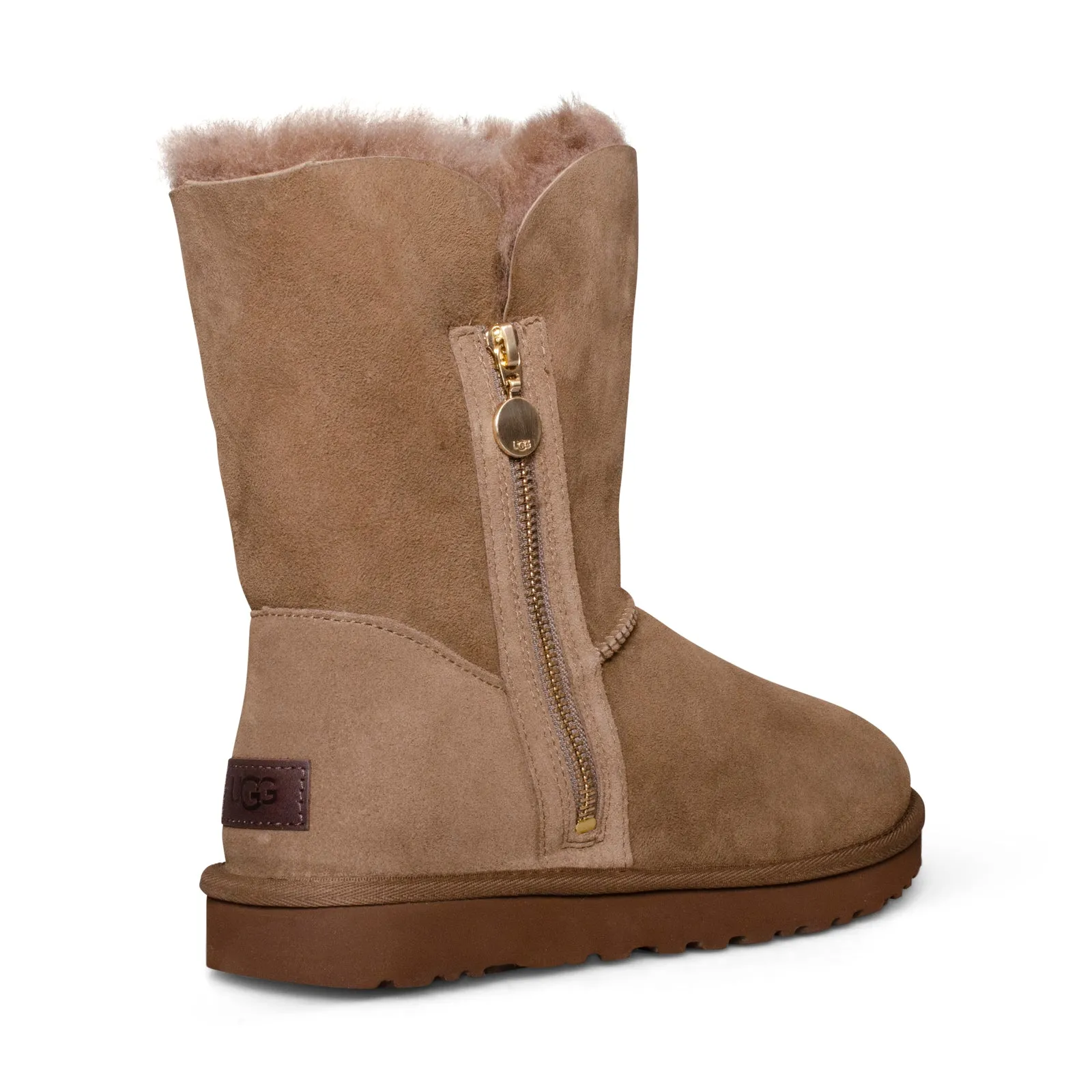 UGG Bailey Zip Short Hickory Boots - Women's