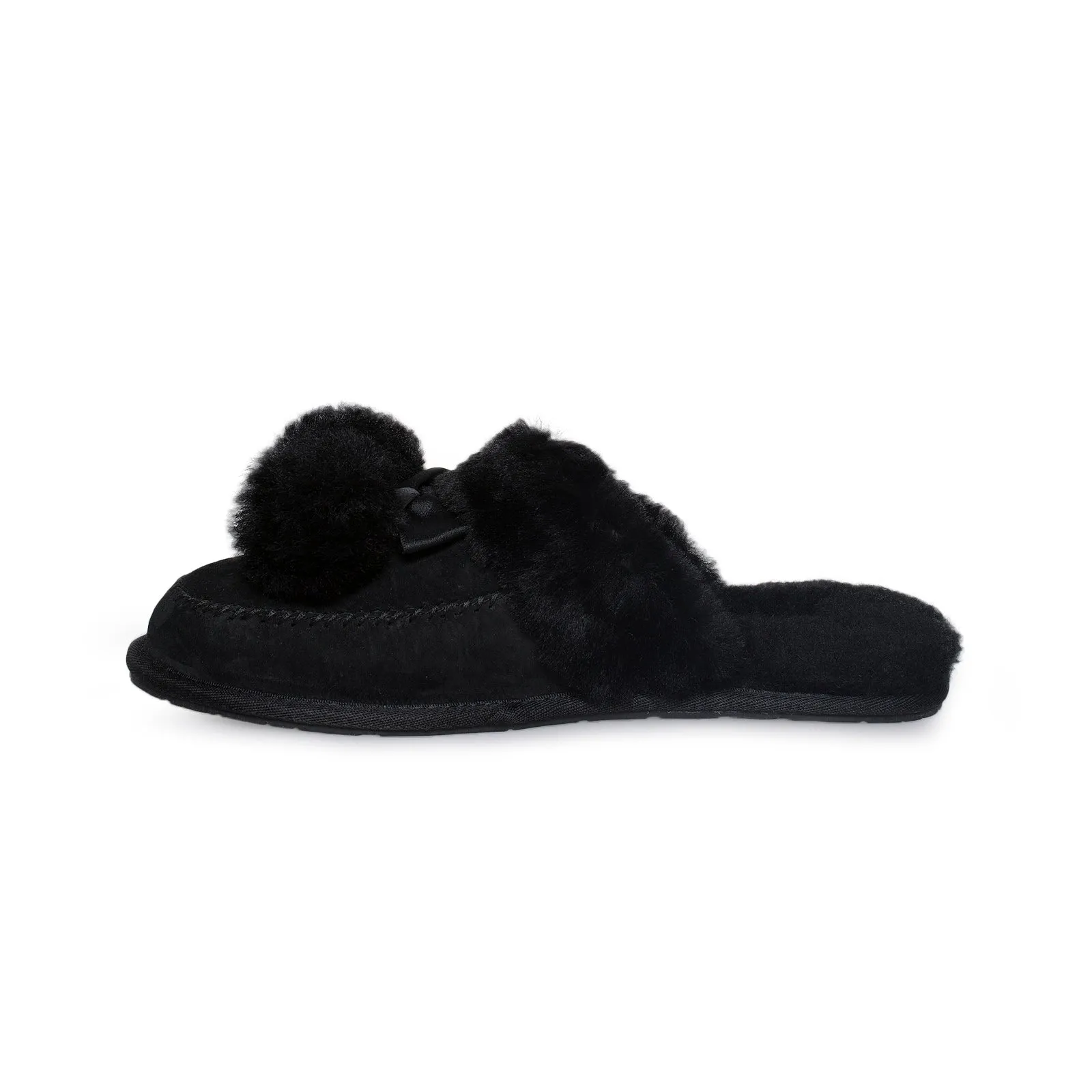 UGG Hafnir Black Slippers